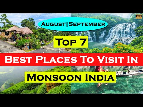 7 Best Places To Visit In August & September In India | Monsoon Places  #september