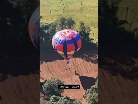 Hot Air Balloon Ride started in Araku 🎈#arakuvalley #arakuvalley #arakuvalley #arakudiaries #araku