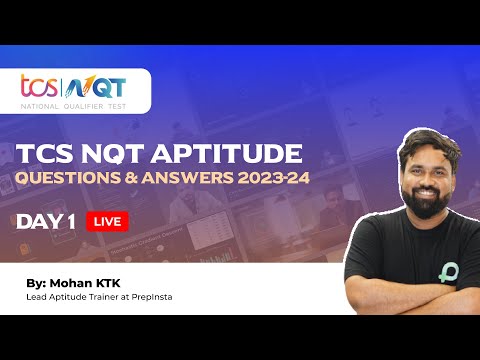 TCS NQT Aptitude Questions and Answers | 2023-2024