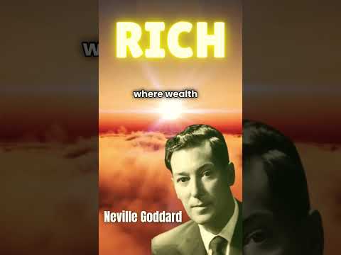 WEALTH BEGINS IN THE MIND by NEVILLE GODDARD 💯 #nevillegoddard #manifestation #universe