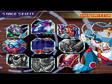 MegaMan X3: Zero Playable V4.4 ~ 100% Part 4 (Volt Catfish) 4K