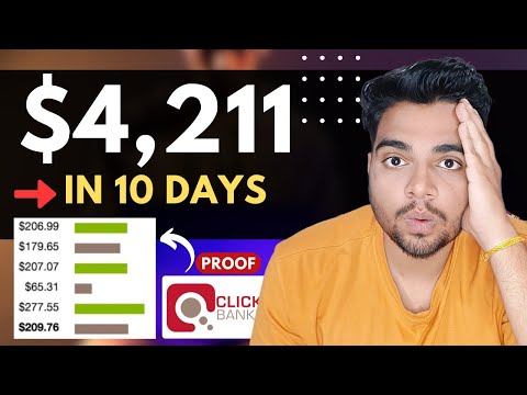 How I Made $4,211 In 10 Days | Native Ads Affiliate Marketing 2024 | ClickBank | Part-1 | In Hindi