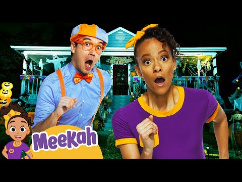 Meekah and Blippi's Halloween Trick or Treat Mystery! | Educational Videos for Kids | Meekah Kids TV