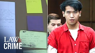 Shocking Notes from Accused Killer Boyfriend Revealed in Hearing