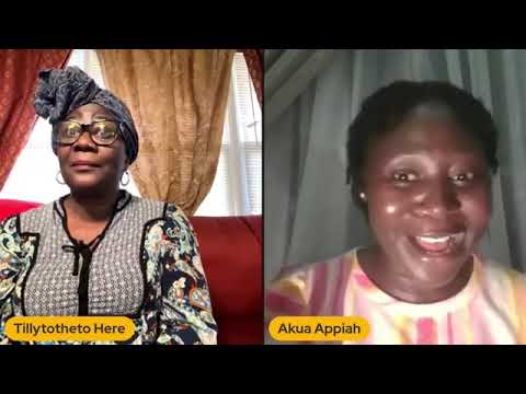 AUNTIE TILLY TALKS TO AKUA ABOUT HER RELOCATING FROM CANADA TO GHANA WORH HER FAMILY