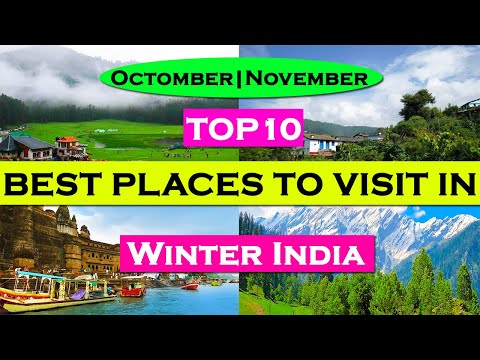 Top 10 Best Places To Visit October & November In India | Winter Destination #winter