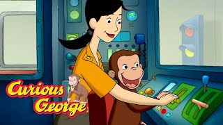 George Drives a Train! 🐵 Curious George 🐵 Kids Cartoon 🐵 Kids Movies