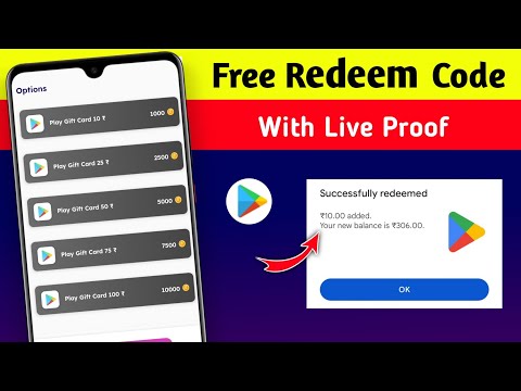 Live Proof 💯 | Free Redeem Code App| Redeem Code App | Google Play Redeem Code Best App 2024