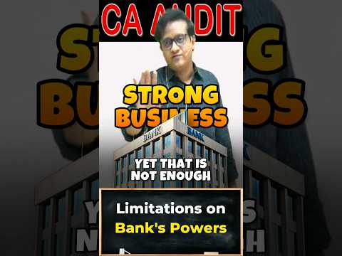 Limitations of Banks | Siddharth Agarwal