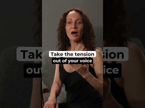 Take the tension out of your voice #vocal #voice #vocalimage