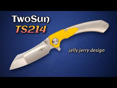 TwoSun TS214: Solid Design in Sheepsfoot Compound Grind by Jelly Jerry!