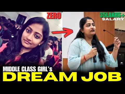 First Dream Job of Middle Class Girl💔😭Untold Story🔴