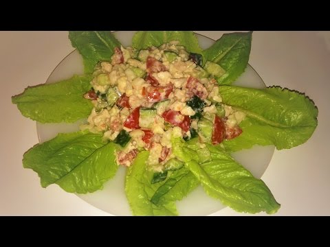 Vegetarian Raw Cauliflower Salad | Vegetarian recipes