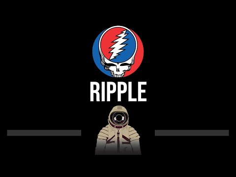 Grateful Dead • Ripple (CC) 🎤 [Karaoke] [Instrumental Lyrics]