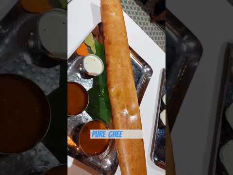 Super delicious Dosa made in Pure Ghee 😋 #southindianfood #nashikfood