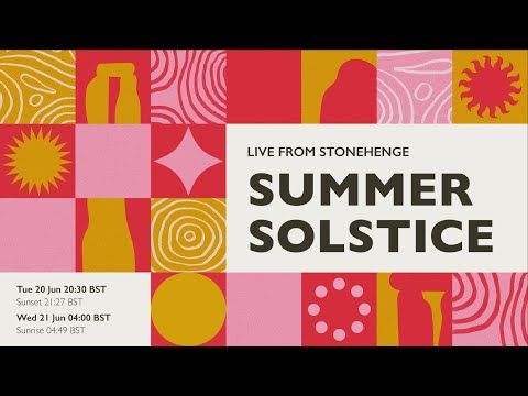 Summer Solstice 2023: Sunset Live from Stonehenge