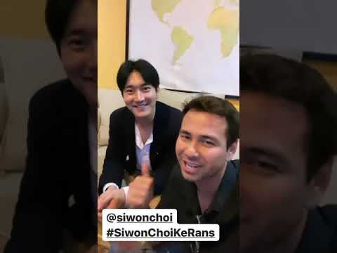 #SiwonChoiKeRans - Choi Siwon ke Rumah Raffi Ahmad