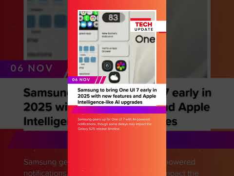 Samsung's One UI 7: Apple-like AI Features & New Upgrades in 2025! 📱✨ #SamsungUpdate