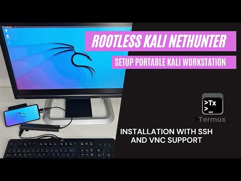 How to install Kali NetHunter on rootless Android and set it up as portable Kali Linux workstation