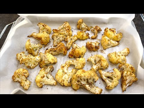 So easy -- Roasted Cauliflower 烤菜花