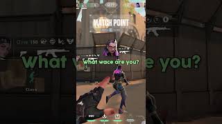 The CRAZIEST teammate yet... #valorantfunny #gamergirl #valorantcompetitive #valorant #shorts