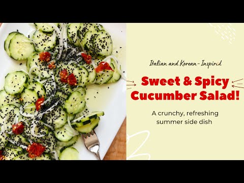 Spicy Cucumber Salad TUTORIAL