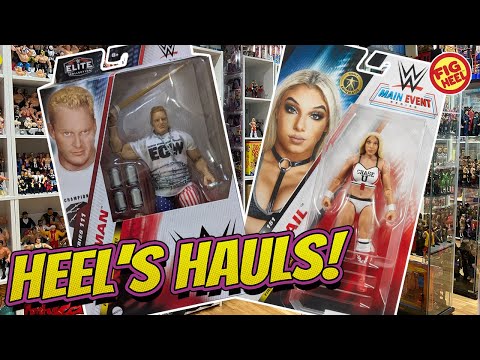 Epic WWE Figure Haul - WWE Elites, Ultimates, Chase Figures, Main Event Thea Hail, WCW Gross Out