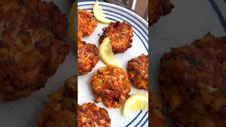 Try these CRISPY Salmon Croquettes #recipe