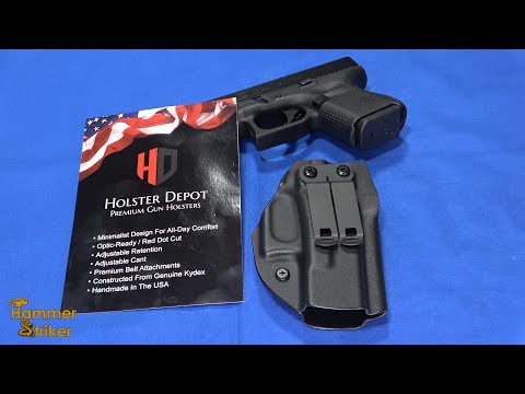 Affordable Holster! The Holster Depot IWB Kydex DCC Monoblock Glock 26