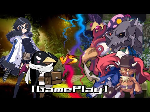 Prinny 2 Asagi Wars GamePlay, NetherValley (Hell's Finest Mode) #prinny #hardmode #gameplay