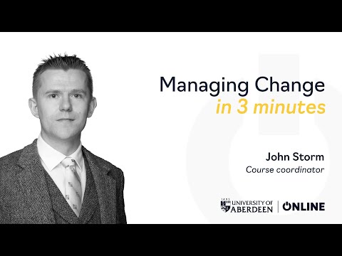 Managing Change – an online MBA short course