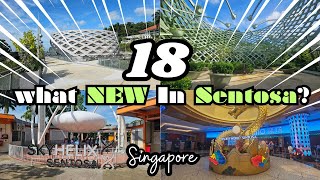 Best 18 new Things to DO in Sentosa Island Singapore 2.0 | Singapore Travel Guide 2024