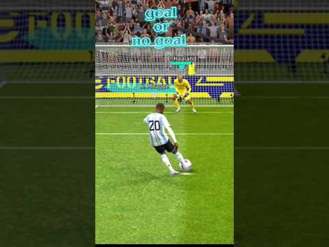 Goalkeeper Haaland🗿Goal or No😂😂 || Efootball 23 Mobile ||#efootball2023 #pesmobile23 #football #pes