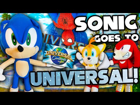 Sonic Goes to Universal Studios! - Sonic and Friends