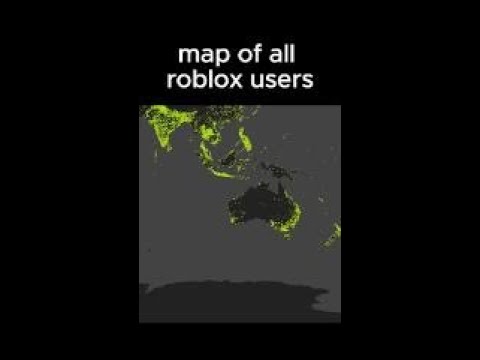 Map of all Roblox users 🥶 #roblox #shorts #viral #robloxfunny #robloxmemes