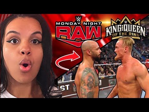 MY THOUGHTS ON KING & QUEEN OF THE RING ROUND 1, RICOCHET VS. DRAGONUV & MORE - WWE RAW RECAP 5/6/24