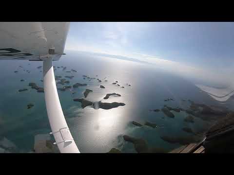 FLYING OVER HUNDRED ISLANDS: DEPARTED RPUI (IBA AIRPORT) CESSNA 172