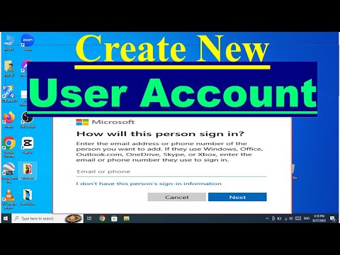 How to Create New User Account in Windows 10 | Make New User Account in Windows