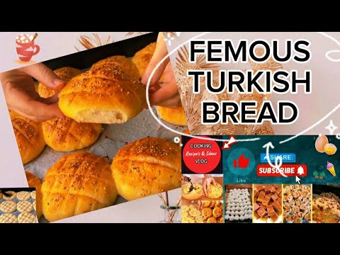 FEMOUS TURKISH BREAD @CookingRecipesIdeasVlog #turkishbread #tips  #cookingrecipes #delicious