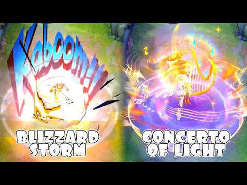 Vale Concerto of Light VS Blizzard Storm Skin Comparison