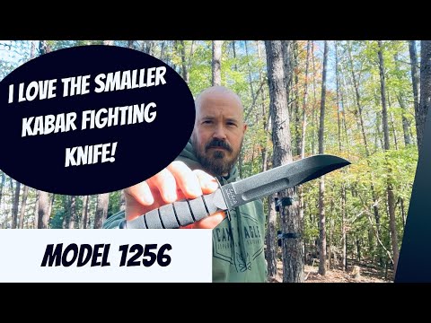 The Short Fighting KaBar Knife 1256 // Great EDC!