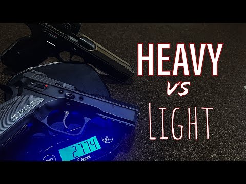 Heavy vs Light, which is better for Competition in USPSA or IDPA?