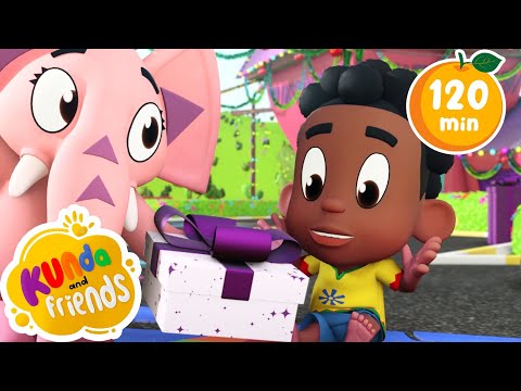 12 Days of Christmas + More Fun Nursery Rhymes | Kids Cartoons | Songs For Kids | Kunda & Friends