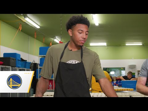 TriNet Warriors at Work || Reece Beekman Steps in the Kitchen