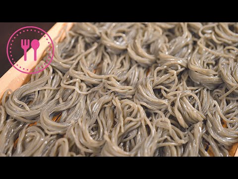 GORGEOUS SOBA with TEMPURA and SASHIMI in Shibuya, JAPAN