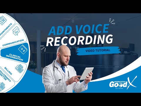 GoodX Web App - Add Voice Recording