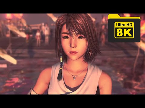 Final Fantasy X Yuna Dance 8k Remastered with Machine Learning AI