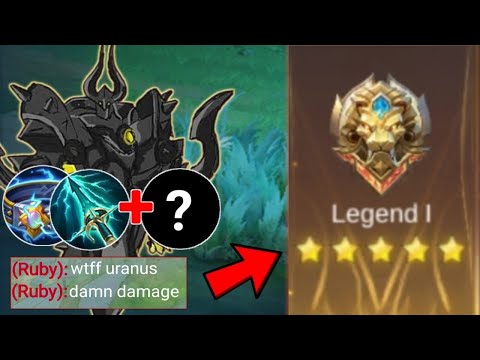 GLOBAL URANUS BEST BUILD FOR SOLO RANK!!🗿 (Last match before Mythical)