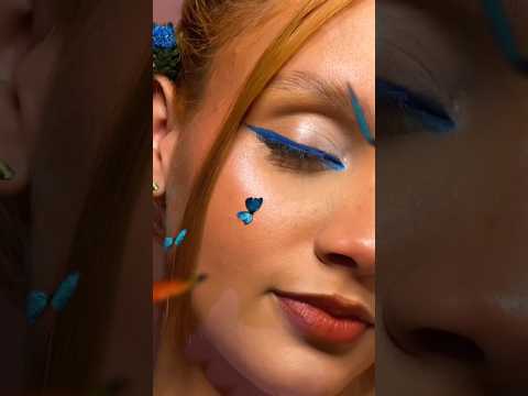 Blue #maquia #makeuptutorial #makeupartist #makelinda #beautytutorial #tutorial #maquiagembrasil