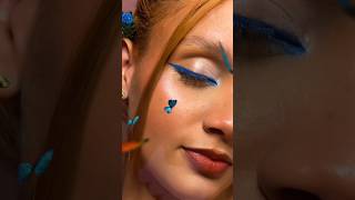 Blue #maquia #makeuptutorial #makeupartist #makelinda #beautytutorial #tutorial #maquiagembrasil